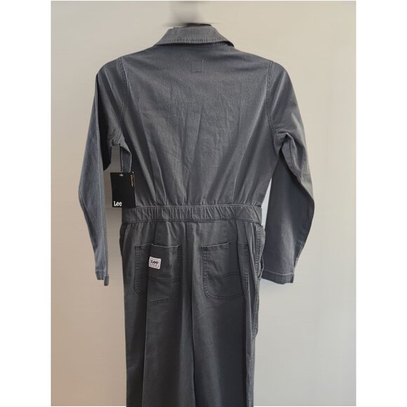 NWT Women’s Gray Heritage Union-All Jumpsuit – Lee Workwear – Size XS - Picture 7 of 8